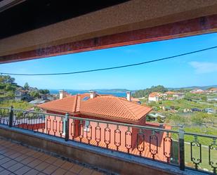 Balcony of House or chalet for sale in Cangas   with Heating, Private garden and Parquet flooring