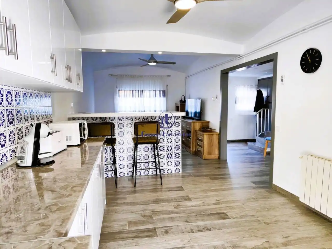 Cocina de Casa adosada en venta en Blanes con Calefacción y Amueblado