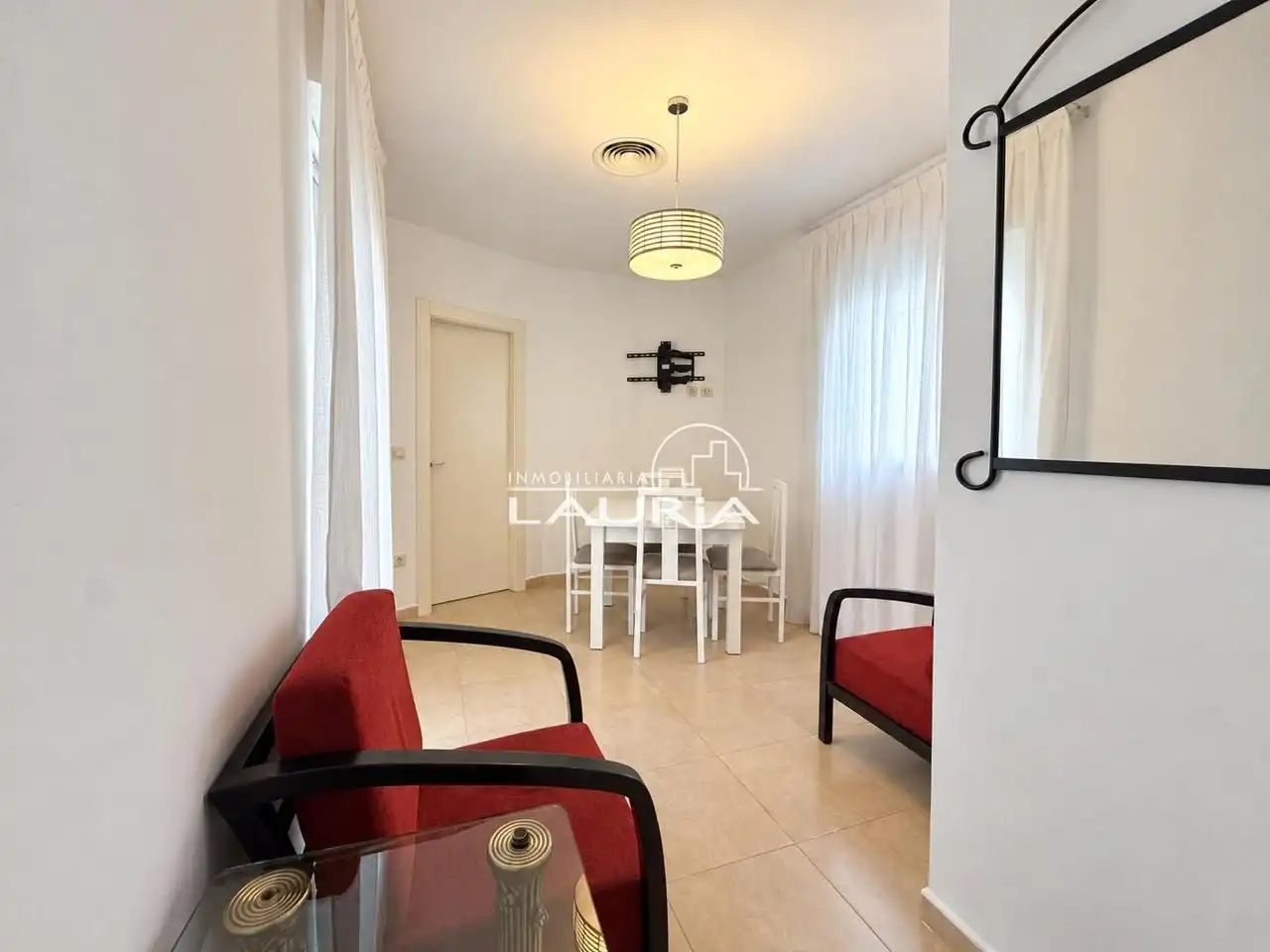 Living room of Flat for rent in Valencia  with Air Conditioner, Heating and Storage room