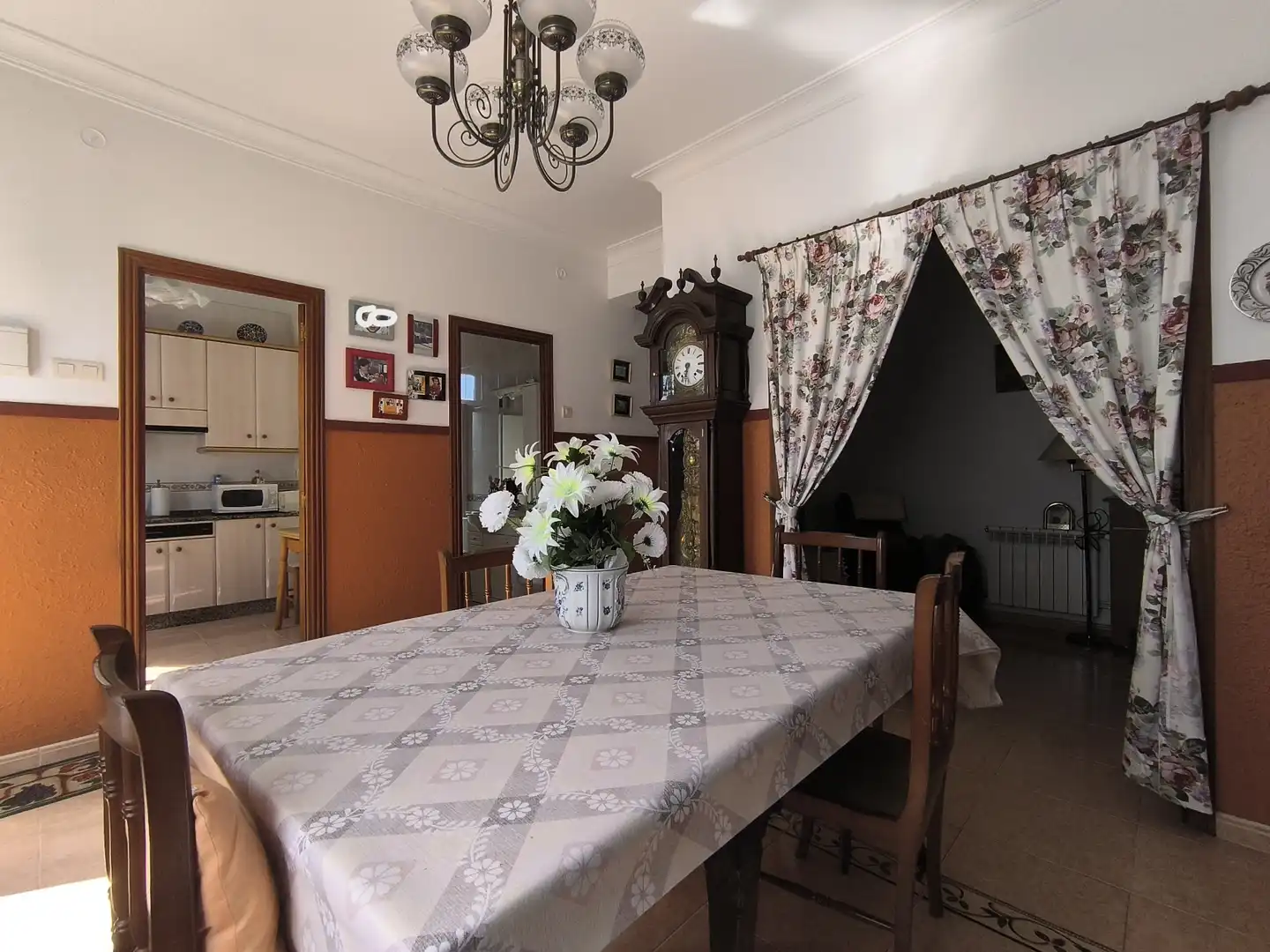 Dining room of Houses for sale in Ferrol  with Heating, Private garden and Furnished