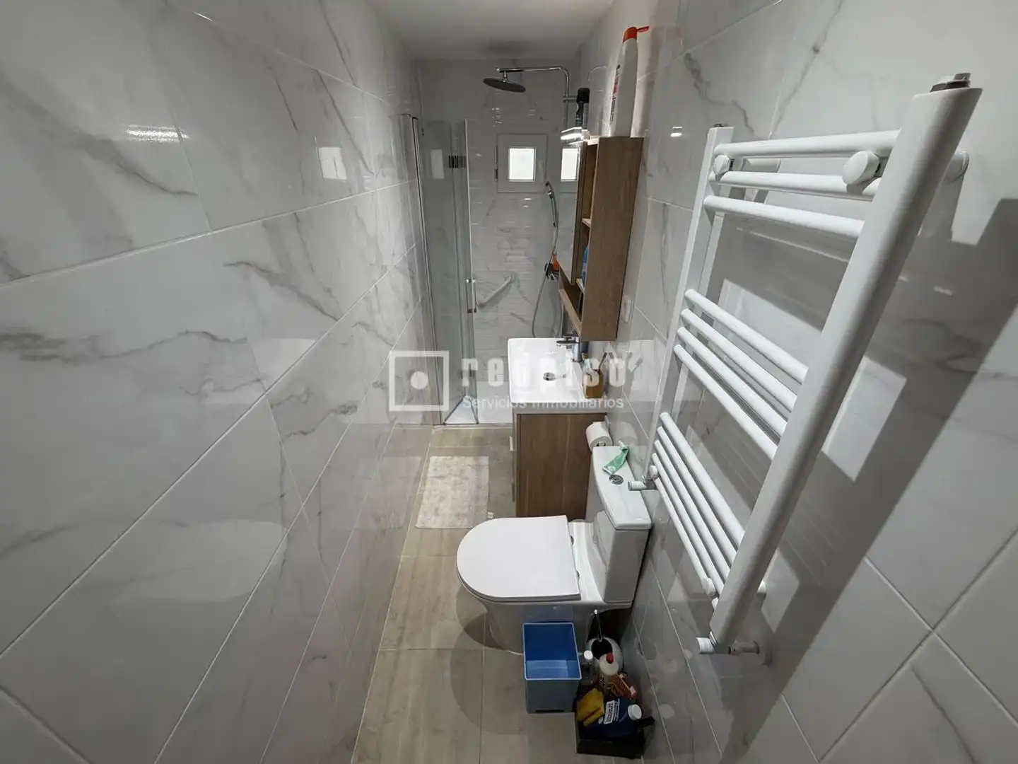 Badezimmer von Wohnung zur Miete in Madrid mit Heizung und Terrasse