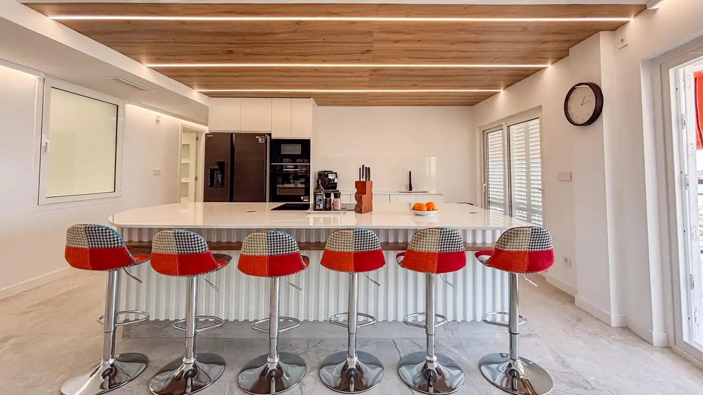 Kitchen of Flat for sale in Santa Pola  with Air Conditioner, Heating and Terrace