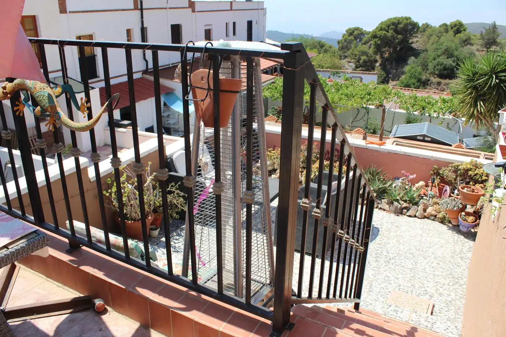 Terraza de Casa adosada en venta en Enix con Aire acondicionado, Calefacción y Jardín privado