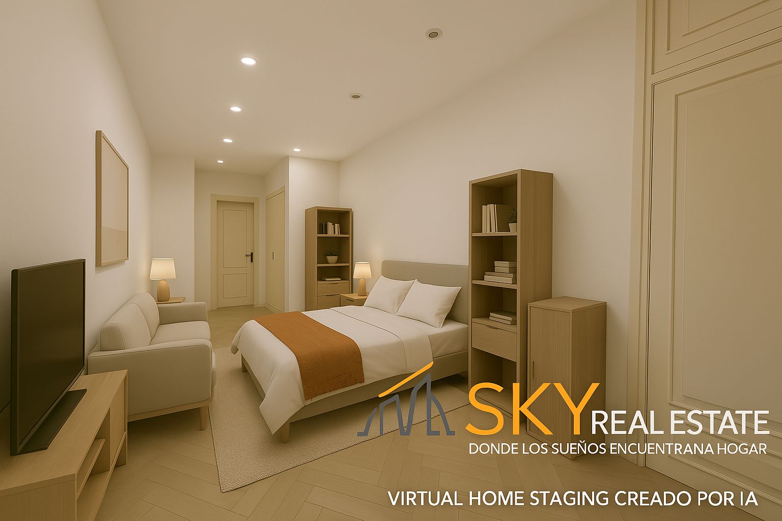 Sala de estar de Piso en venta en  Madrid Capital