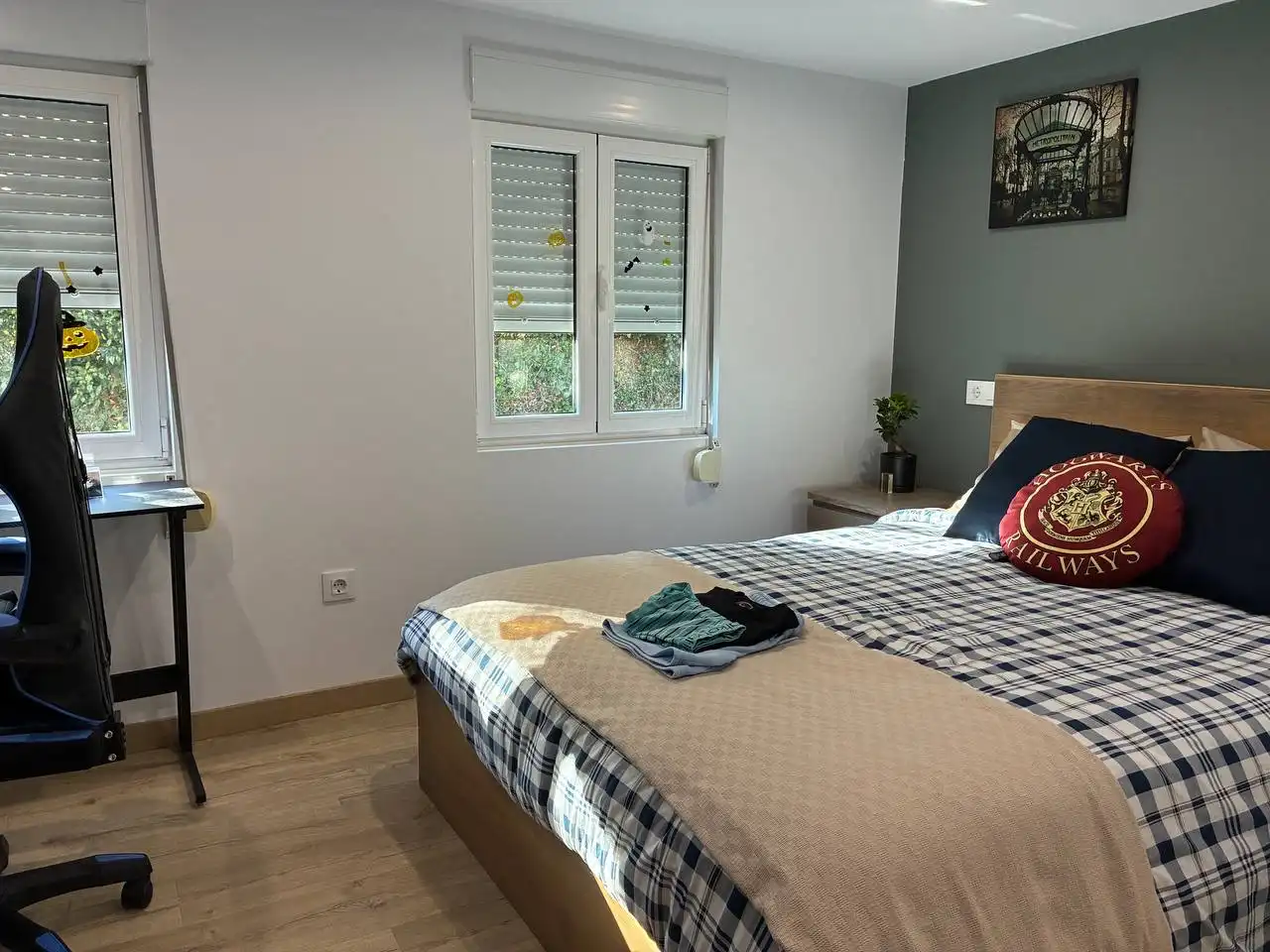 Habitación de Casa o chalet en venta en Cariño con Jardín privado, Terraza y Amueblado