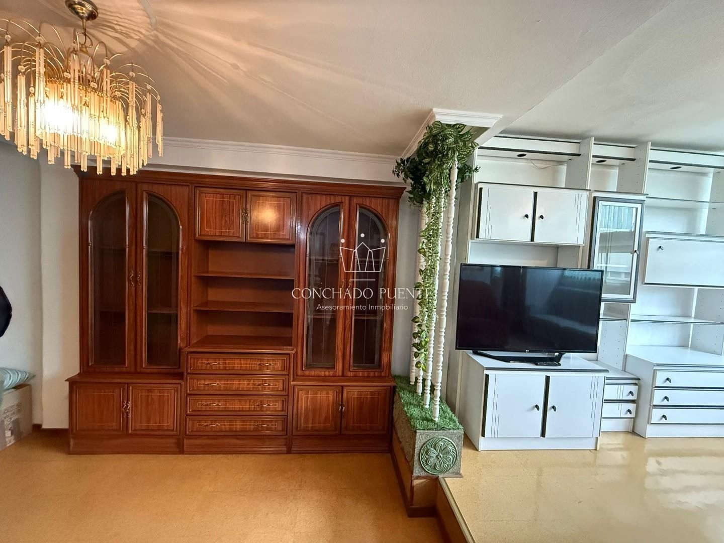 Sala d'estar de Pis en venda en A Coruña Capital 