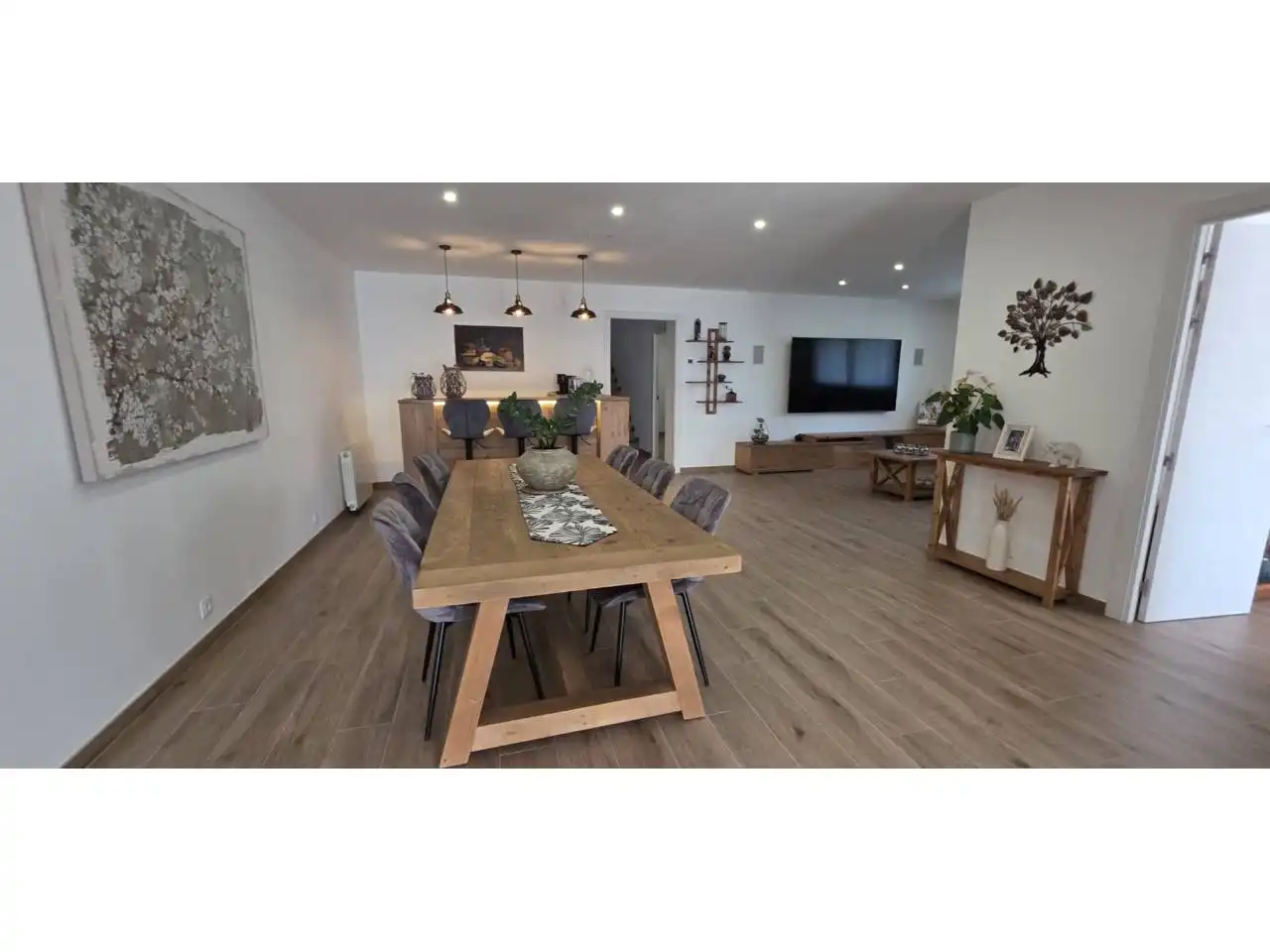Dining room of Houses for sale in Argentona  with Heating, Private garden and Terrace
