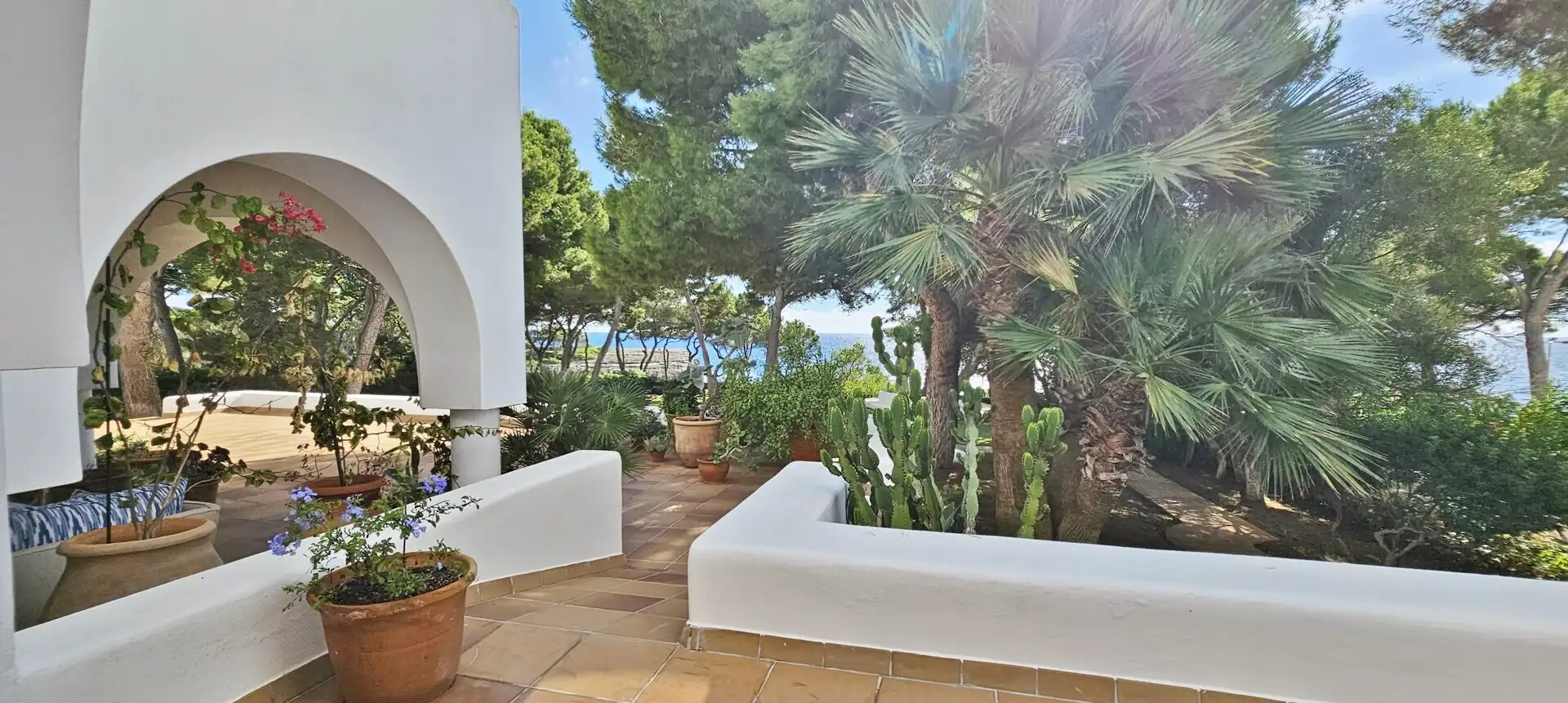 Terrassa de Casa o xalet en venda en Santanyí amb Jardí privat, Terrassa i Piscina