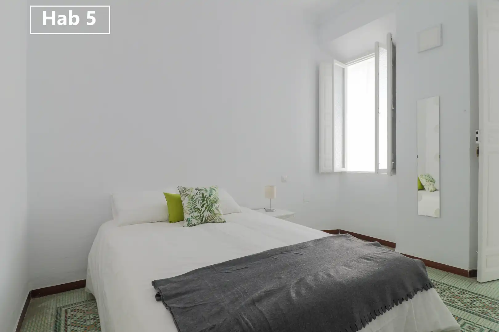 Habitación de Piso de alquiler en Málaga con Amueblado, Lavadora y Microondas