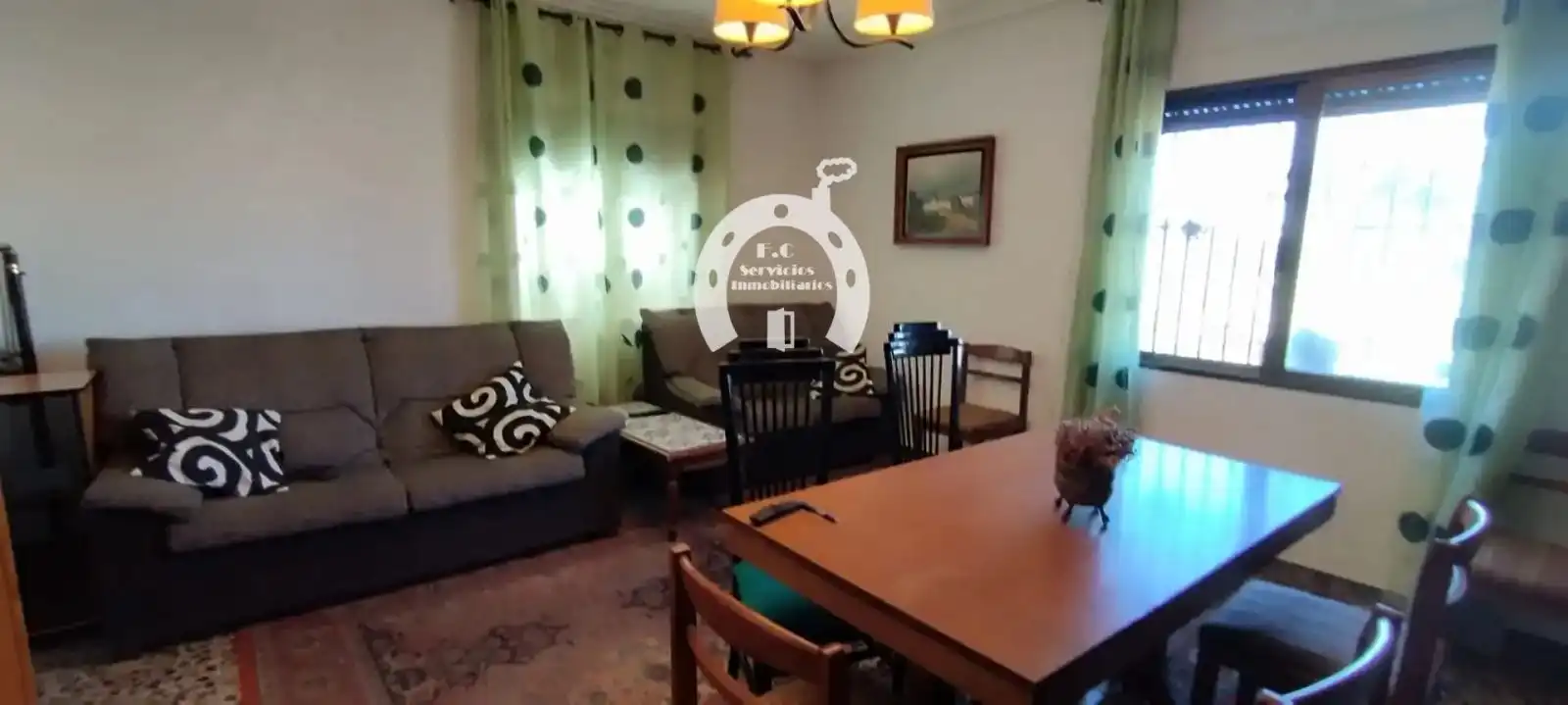 Sala d'estar de Casa o xalet en venda en Elche / Elx amb Jardí privat, Terrassa i Traster