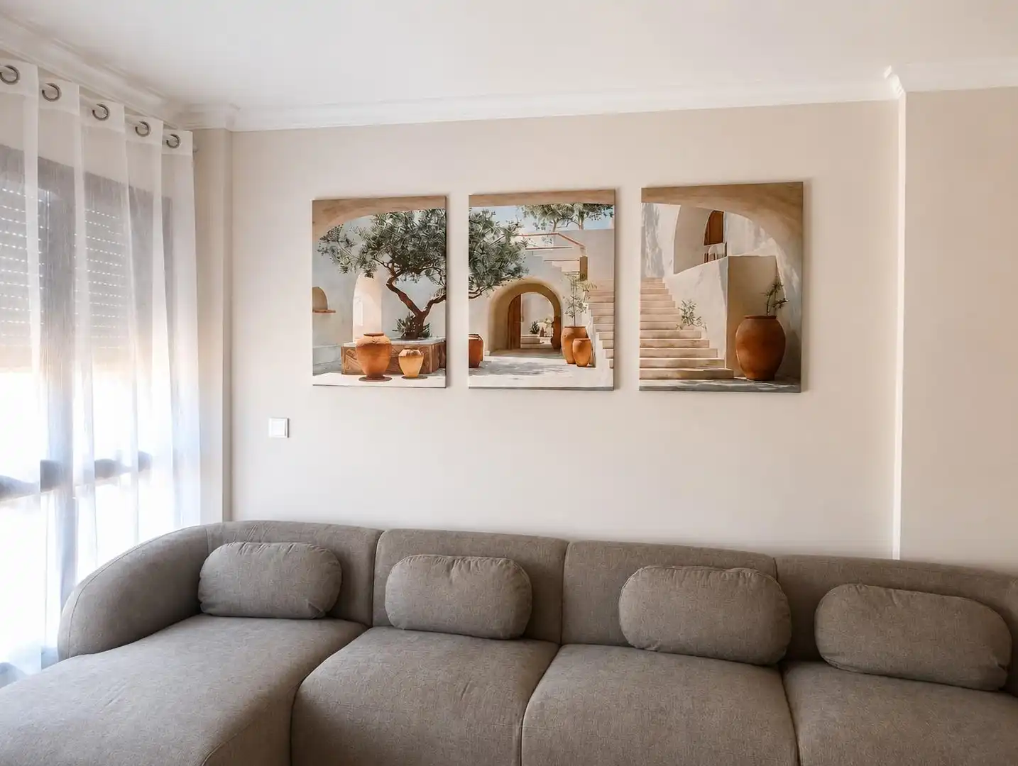 Sala de estar de Piso de alquiler en Sagunto / Sagunt con Piscina comunitaria