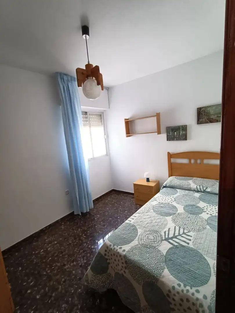 Schlafzimmer von Wohnung zur Miete in Jaén mit Klimaanlage, Terrasse und Möbliert