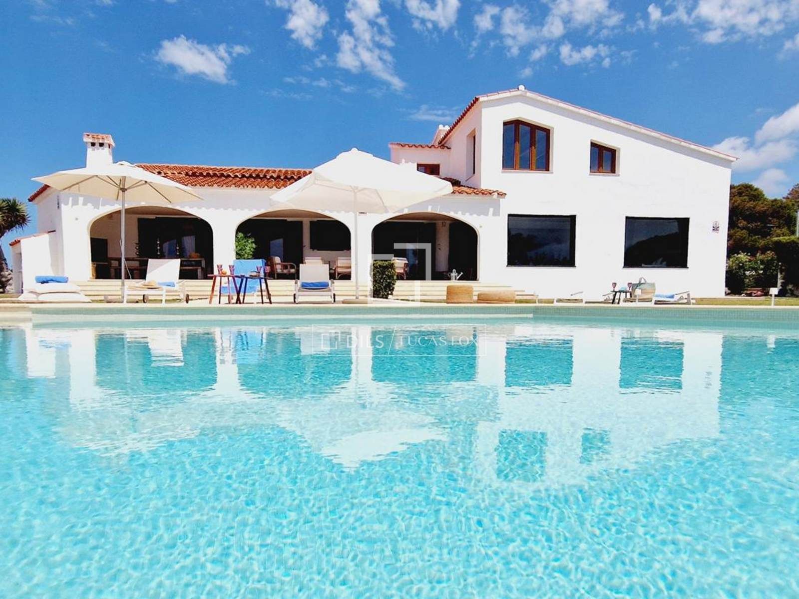 Swimming pool of House or chalet for rent in Lloret de Mar  with Air Conditioner, Heating and Private garden