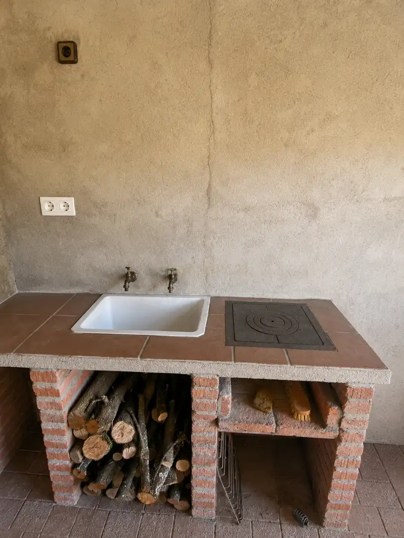 Cocina de Casa o chalet en venta en Herrera de Alcántara con Aire acondicionado, Piscina y Balcón