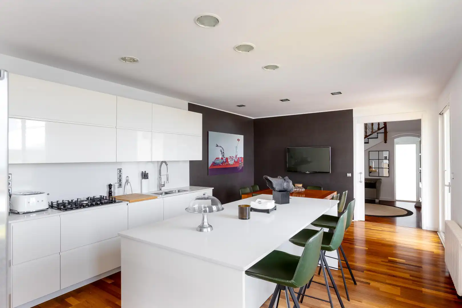 Cocina de Casa o chalet en venta en Mataró con Aire acondicionado, Calefacción y Terraza
