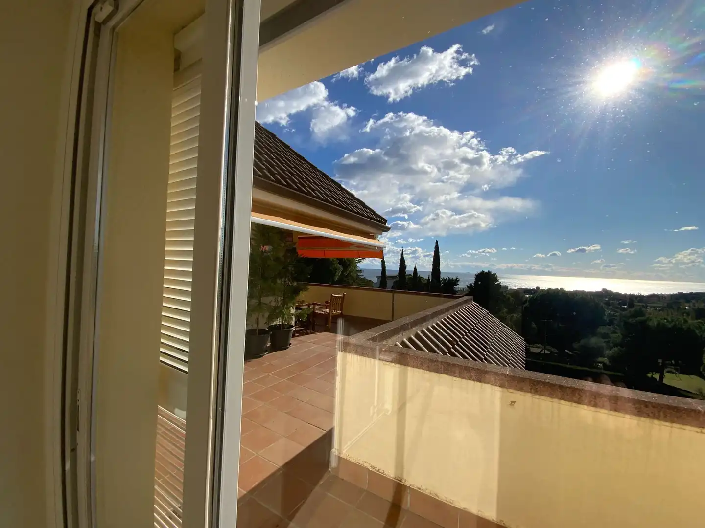 Terrasse von Dachboden zum Verkauf in Sant Vicenç de Montalt mit Klimaanlage, Heizung und Abstellraum