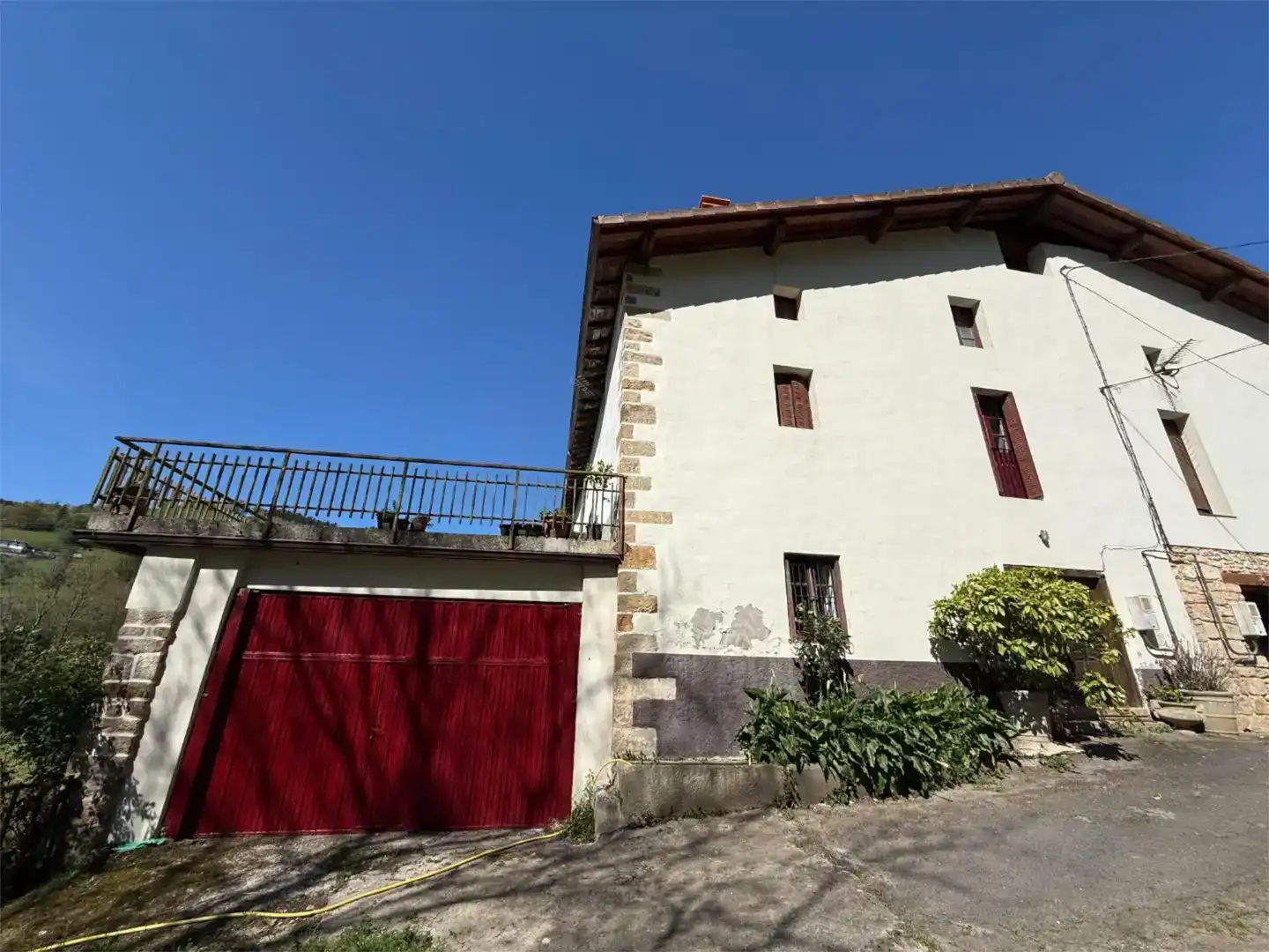 Vista exterior de Casa adosada en venda en Gabiria