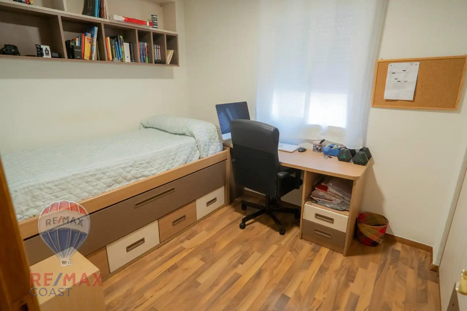 Bedroom of Flat for sale in Málaga  with Terrace and Storage room