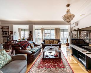 Living room of Flat for sale in  Madrid Capital  with Air Conditioner