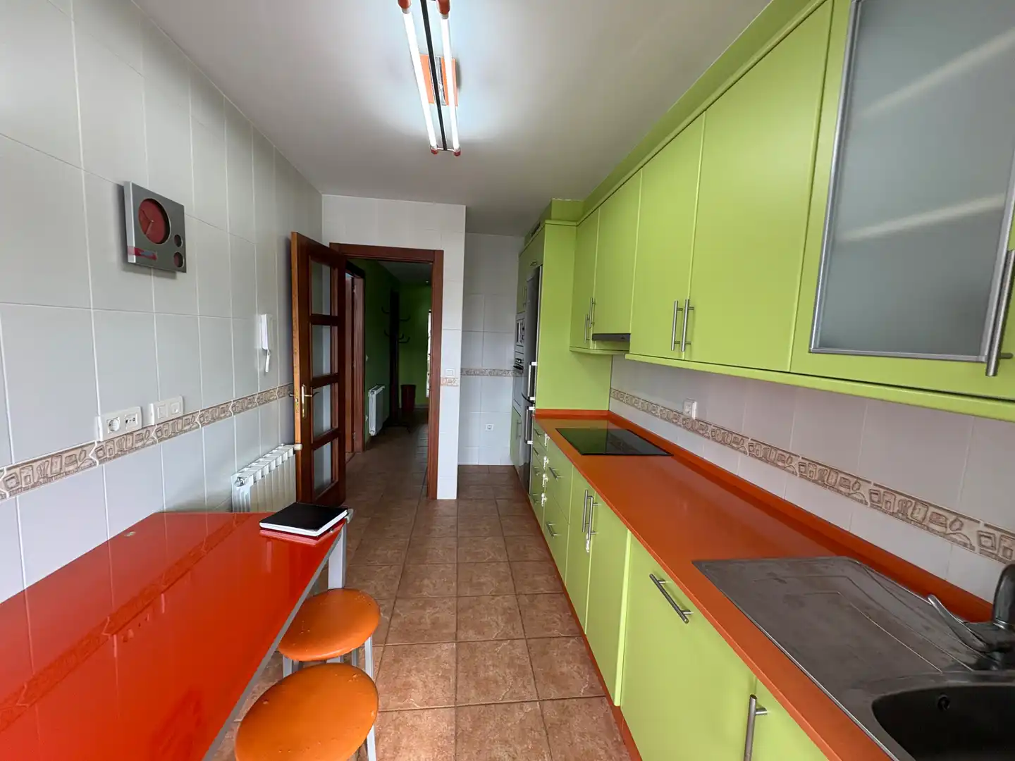 Kitchen of Flat for rent in Narón  with Heating, Storage room and Furnished