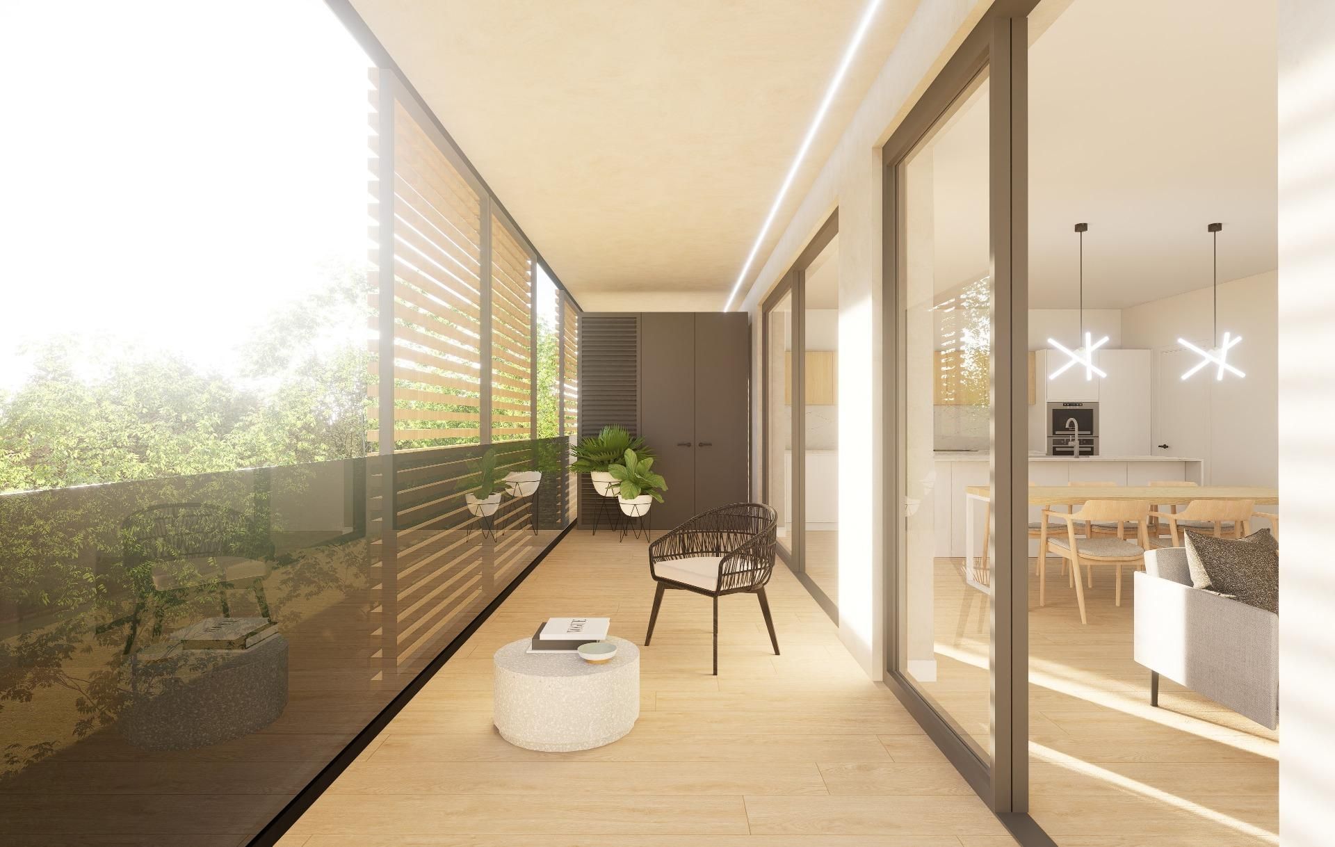 Terrasse von Wohnung zum verkauf in Santpedor mit Terrasse, Abstellraum und Balkon
