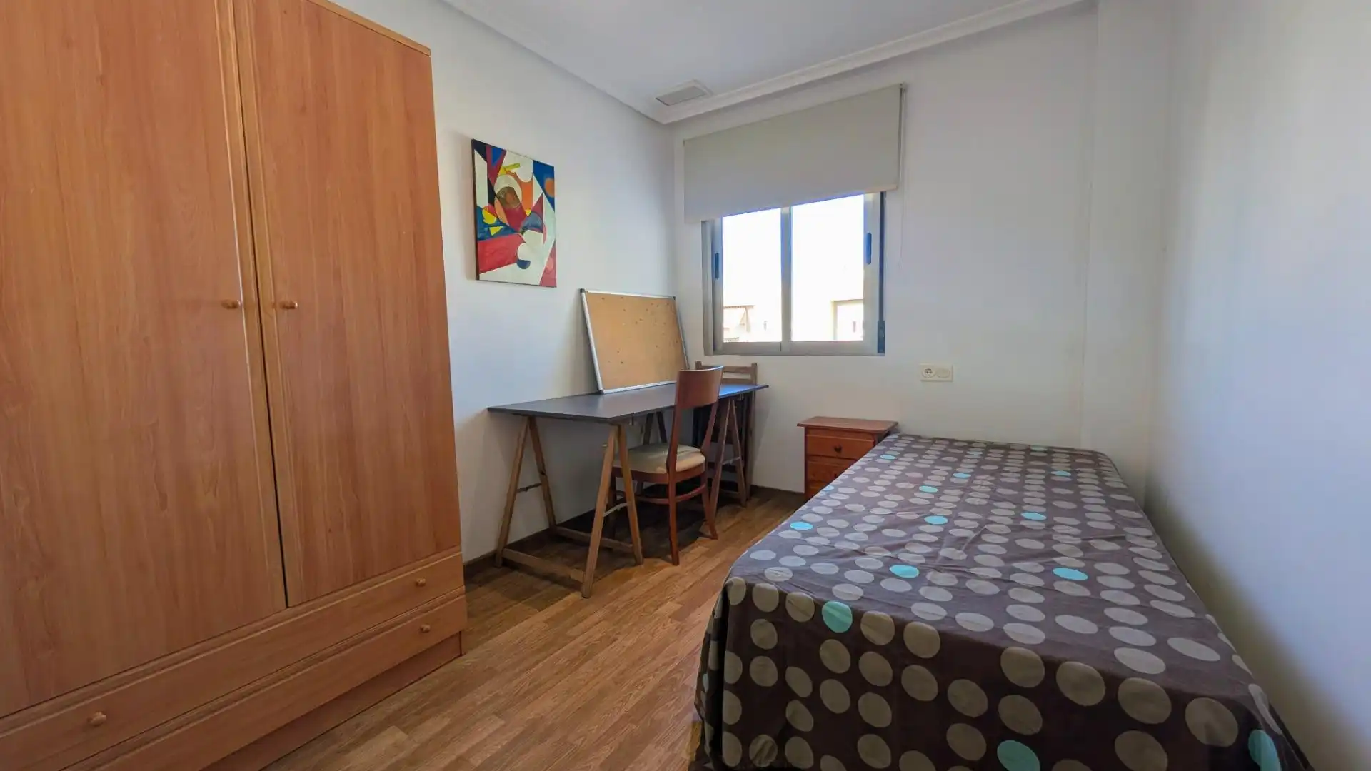 Bedroom of Flat for rent in Elche / Elx  with Air Conditioner, Terrace and Furnished
