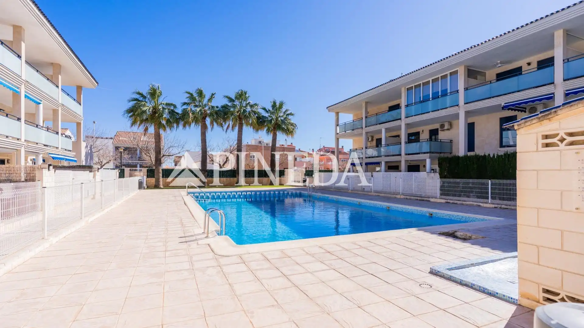 Schwimmbecken von Wohnungen zum Verkauf in Puçol mit Klimaanlage, Terrasse und Abstellraum