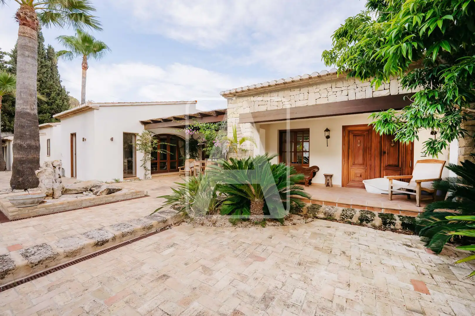 Vista exterior de Finca rústica en venta en Benissa con Aire acondicionado, Calefacción y Jardín privado