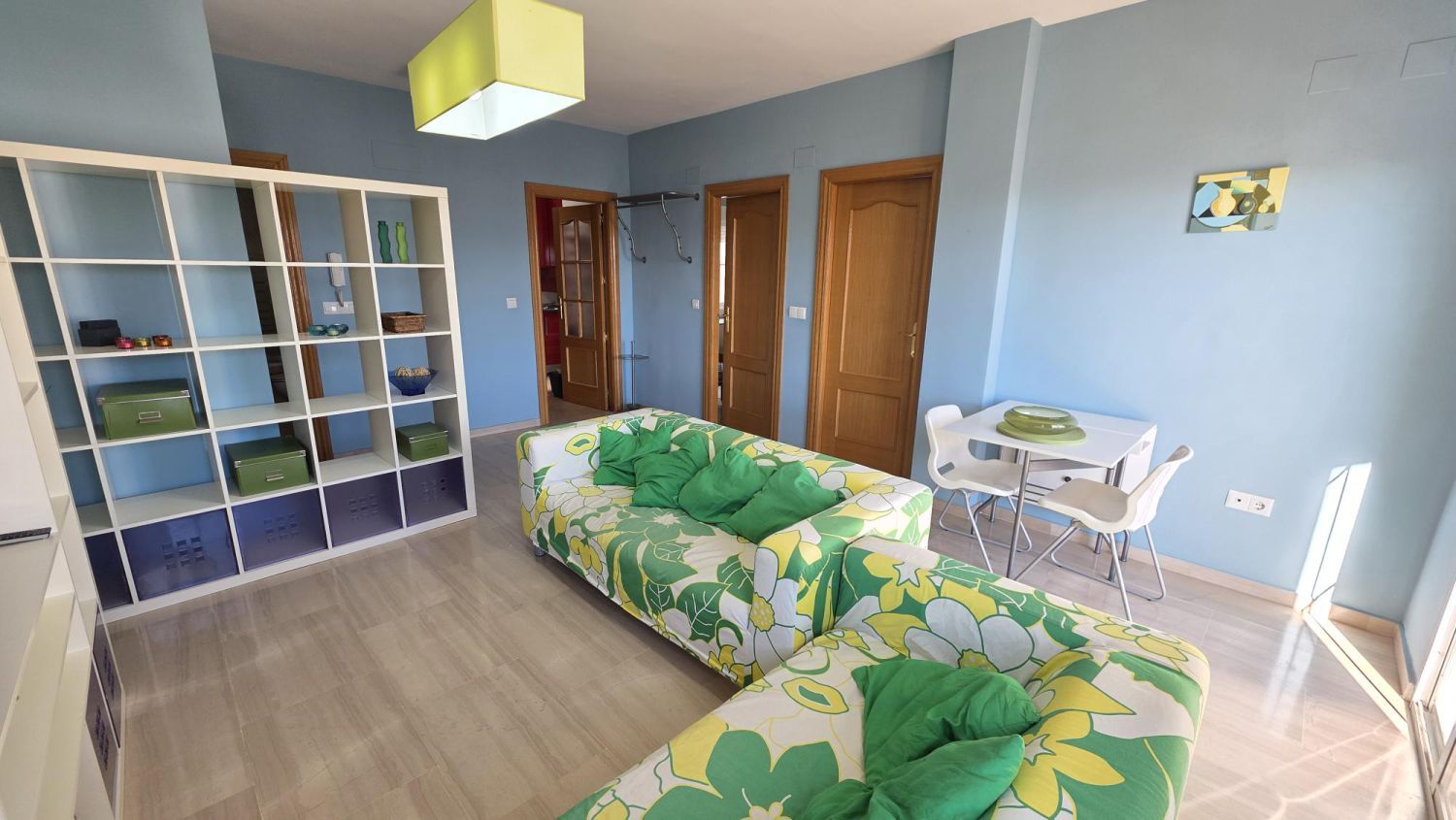 Sala d'estar de Pis de lloguer en Las Gabias amb Aire condicionat, Moblat i Balcó