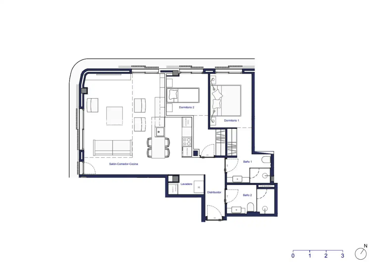 Wohnung mit Pool zum Verkauf in Joaquin Gadea, imagen 28
