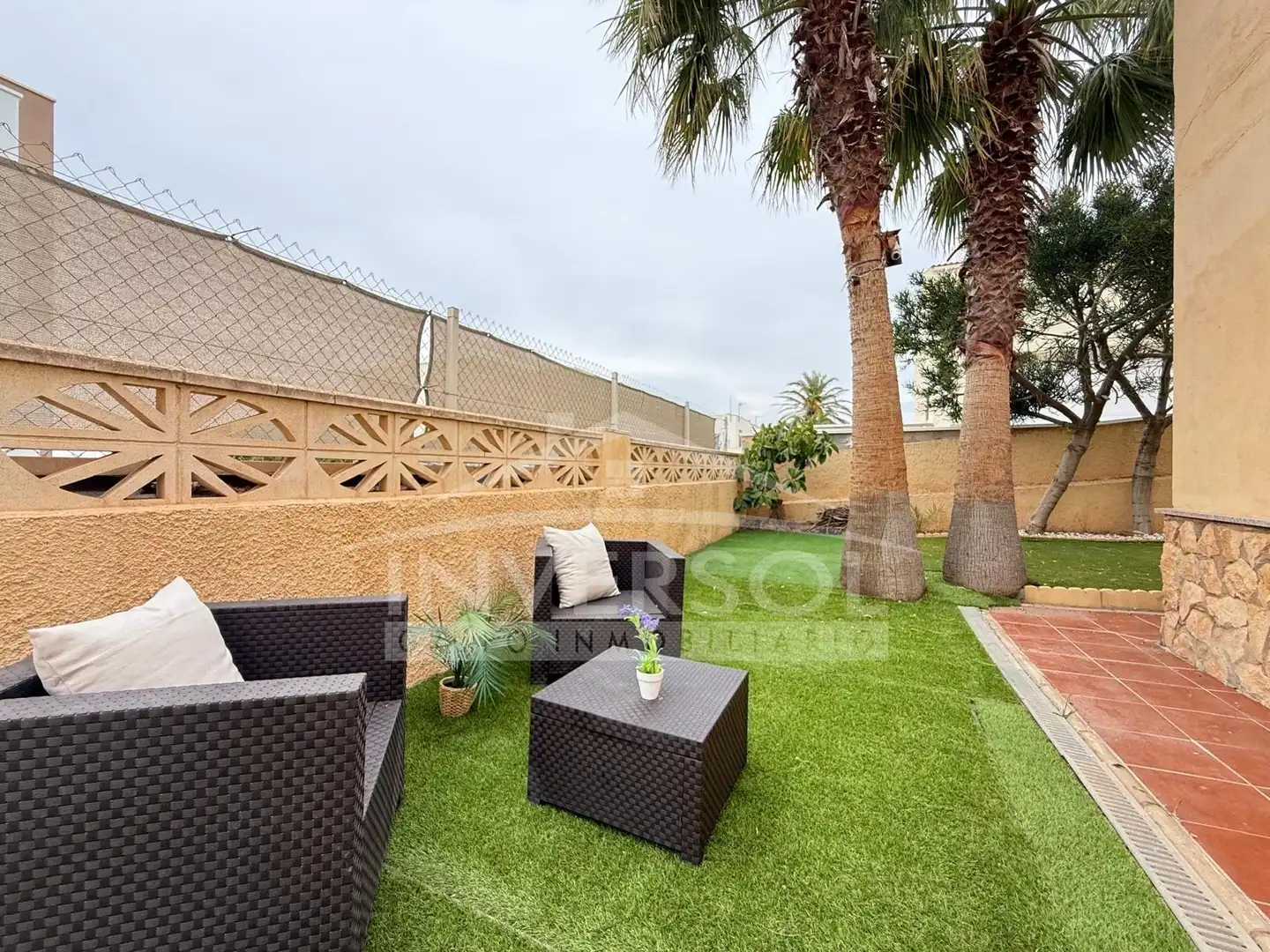 Terrassa de Casa o xalet en venda en El Ejido amb Jardí privat, Terrassa i Traster