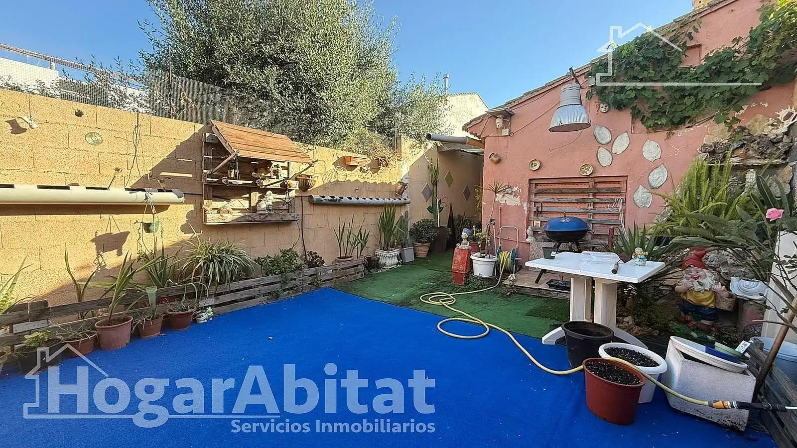 Jardí de Casa adosada en venda en Palmera amb Aire condicionat, Calefacció i Terrassa