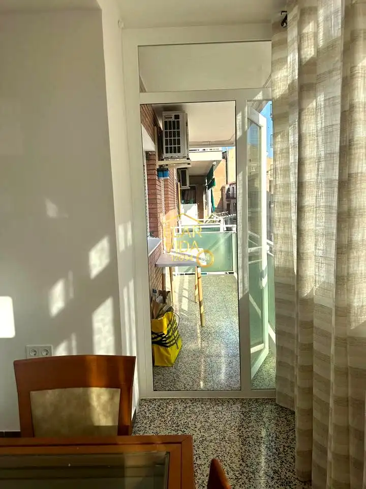 Terraza de Piso de alquiler en Lleida con Aire acondicionado, Calefacción y Amueblado