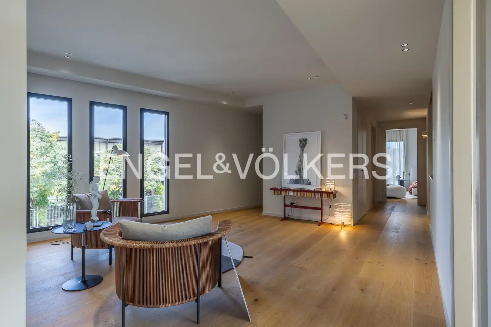 Living room of Houses for sale in Sant Cugat del Vallès  with Air Conditioner, Heating and Private garden