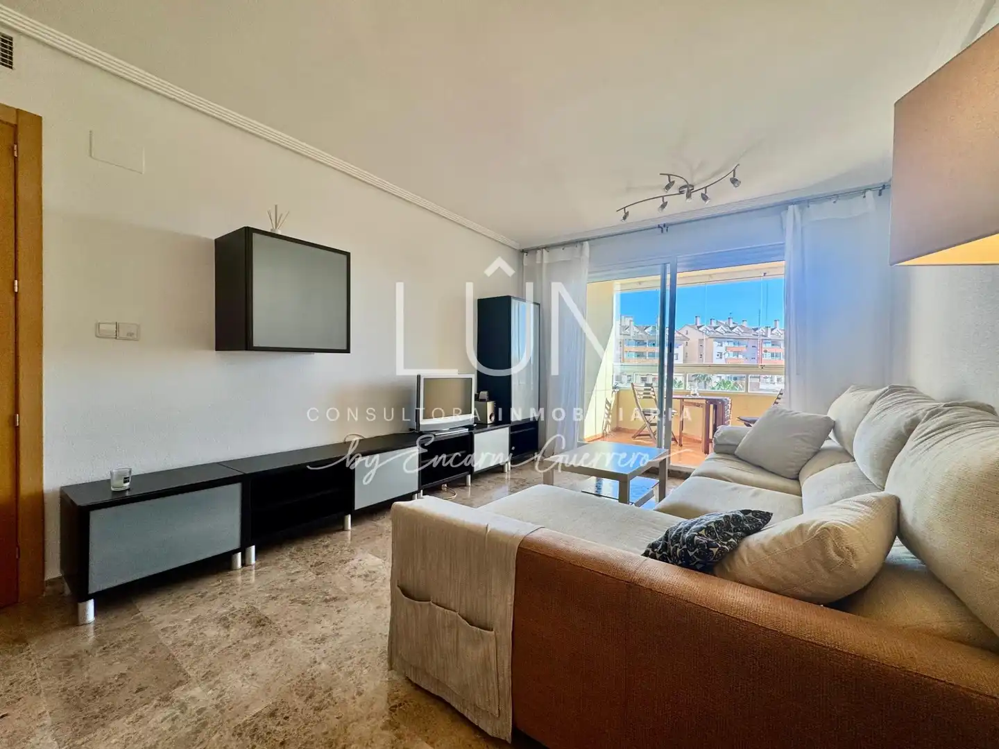 Sala de estar de Apartamento de alquiler en Molina de Segura con Aire acondicionado, Terraza y Amueblado