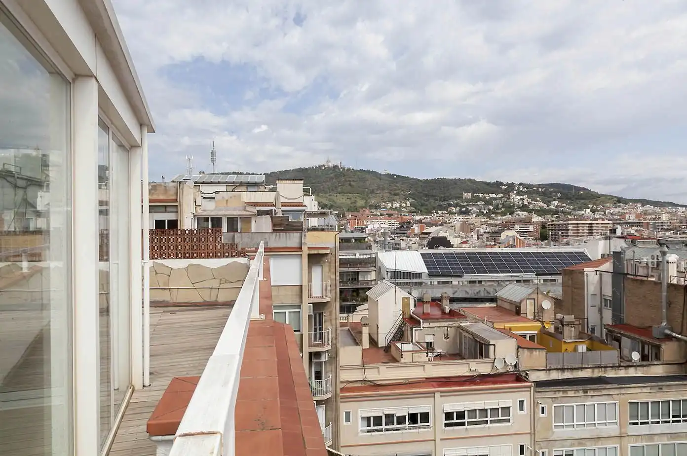Terrasse von Wohnung zur Miete in Sarrià - Sant Gervasi