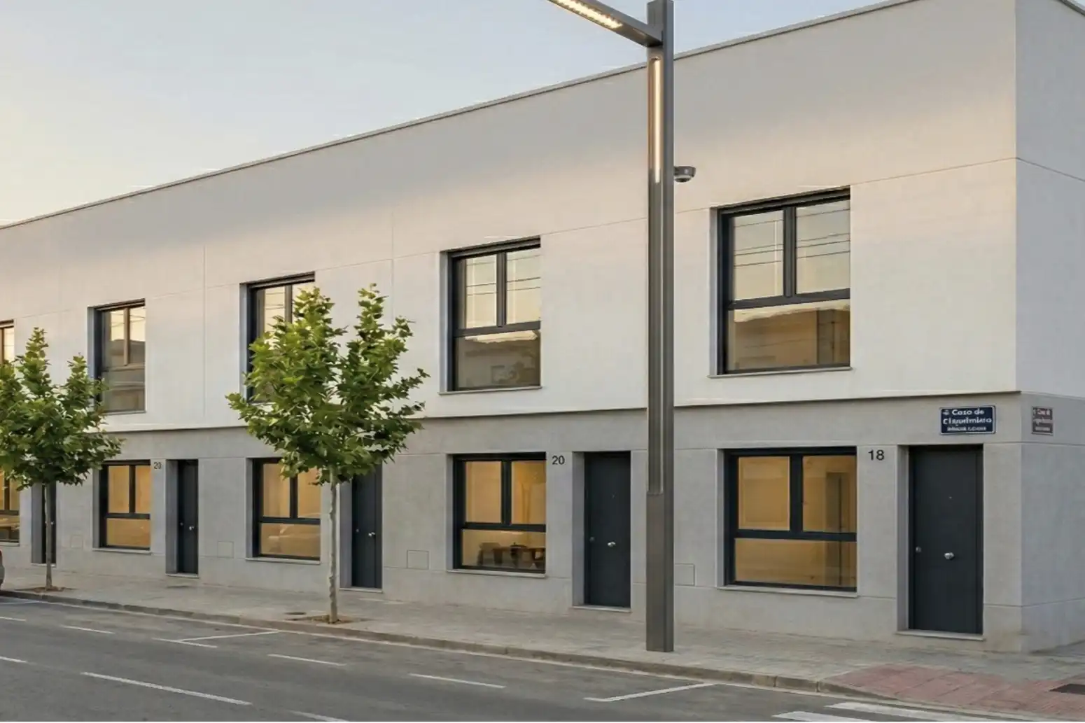 Vista exterior de Casa adosada en venta en Gandia con Calefacción y Terraza