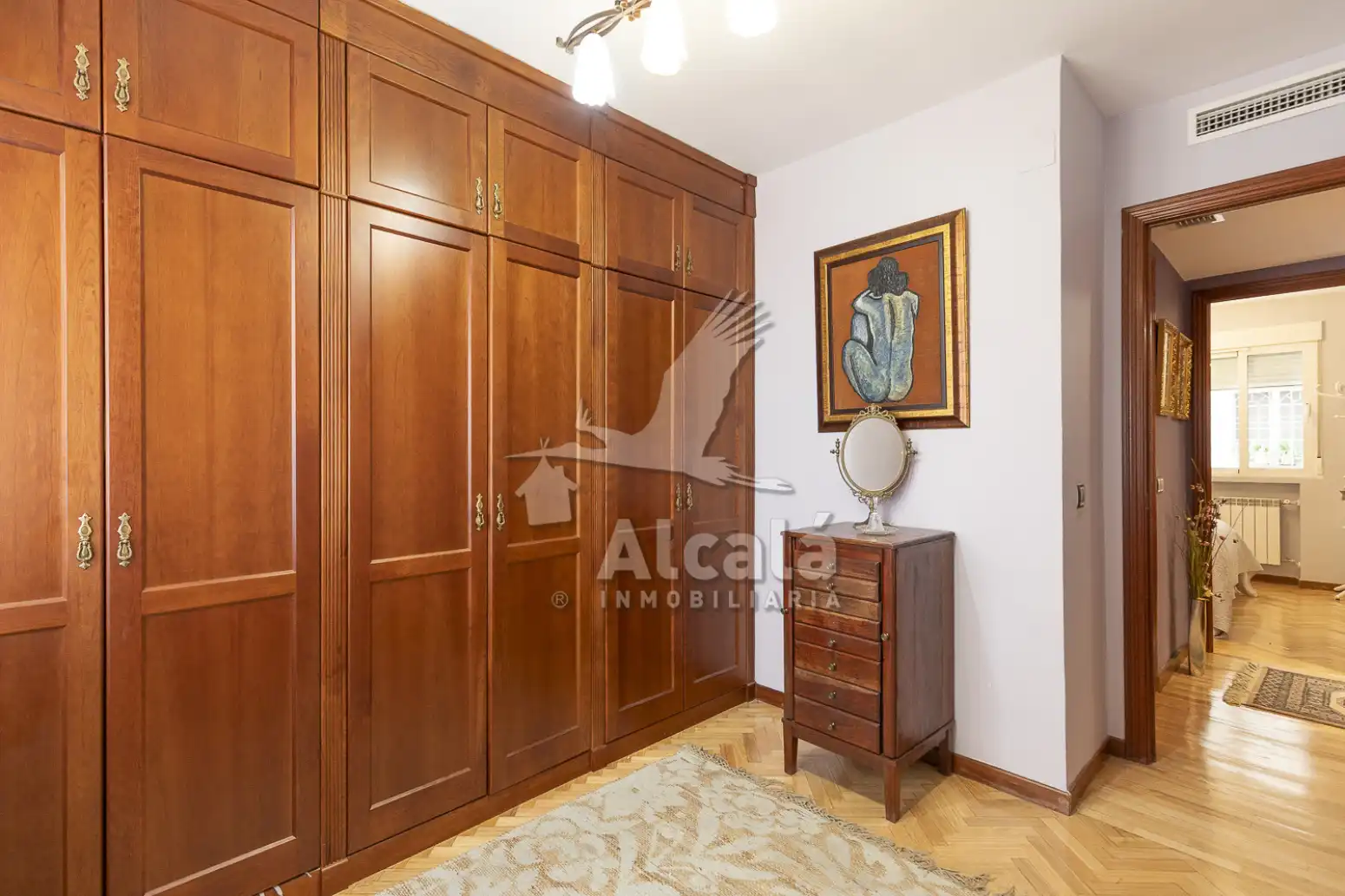 Bedroom of Flat for sale in Alcalá de Henares  with Air Conditioner, Heating and Parquet flooring