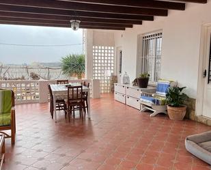 Terrace of House or chalet for sale in Alicante / Alacant  with Air Conditioner, Heating and Private garden