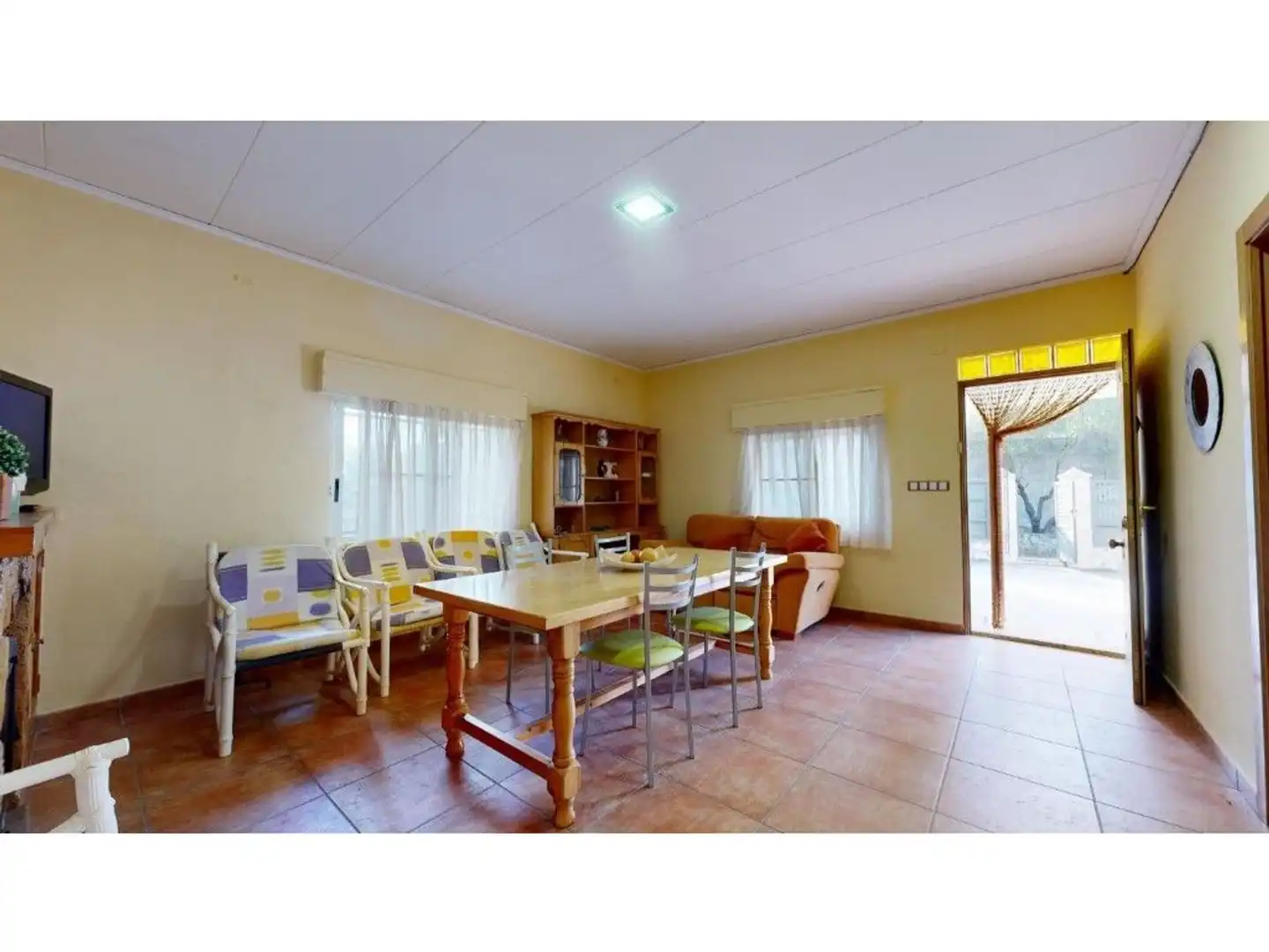 Comedor de Casa o chalet en venta en Tavernes de la Valldigna con Aire acondicionado, Jardín privado y Terraza