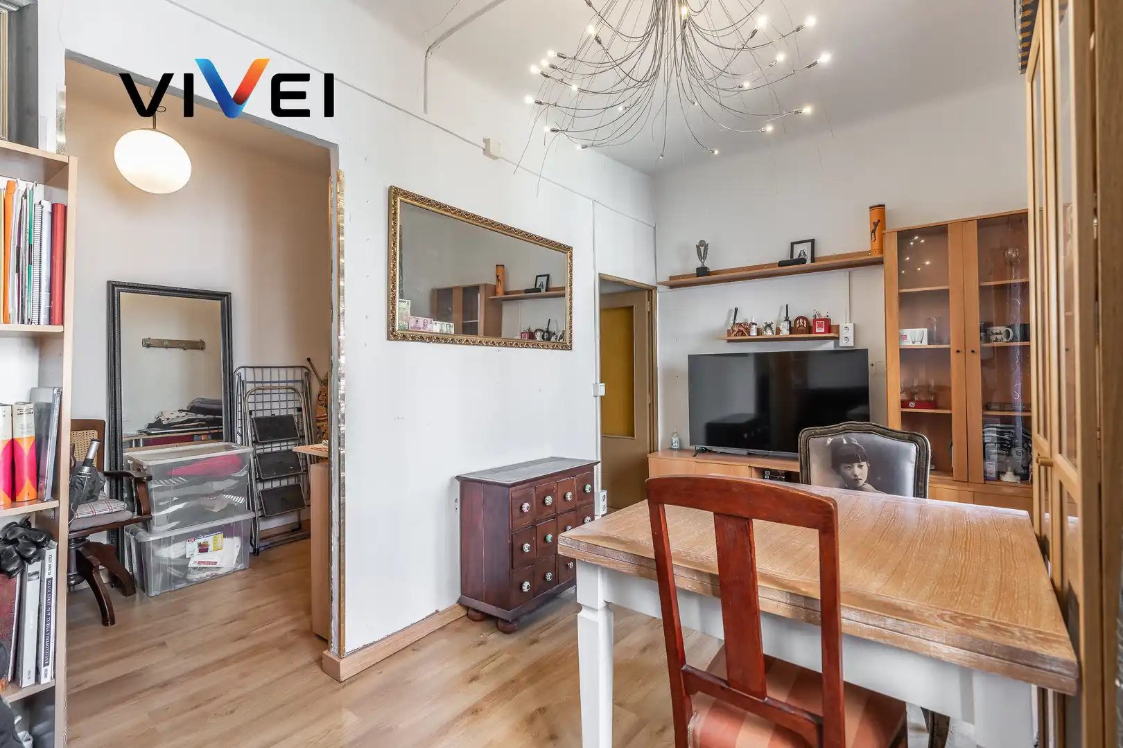 Sala de estar de Piso en venta en Madrid con Calefacción y Balcón