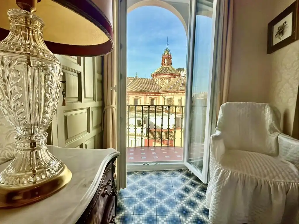 Habitación de Piso de alquiler en Sevilla con Aire acondicionado, Terraza y Amueblado