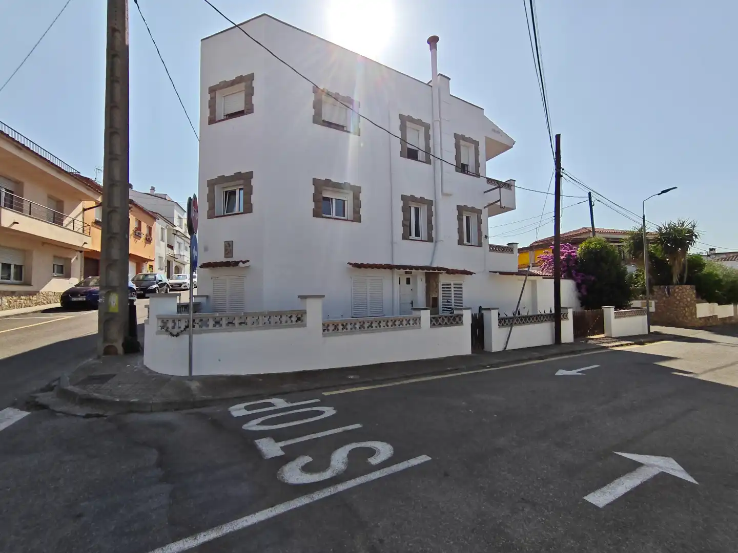Exterior view of Flat for sale in L'Escala  with Air Conditioner, Heating and Parquet flooring