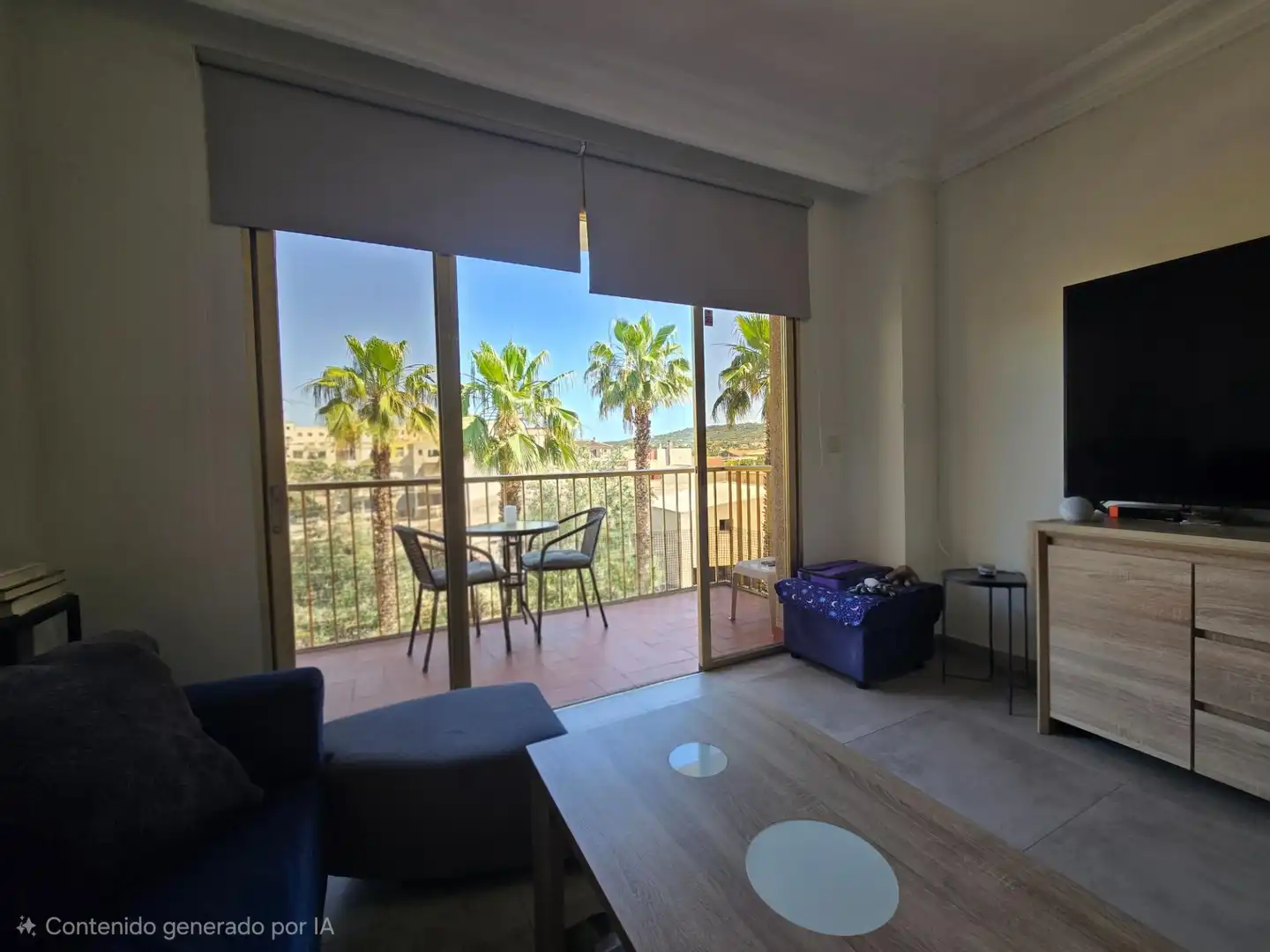 Living room of Flat for sale in Manacor  with Air Conditioner, Private garden and Terrace