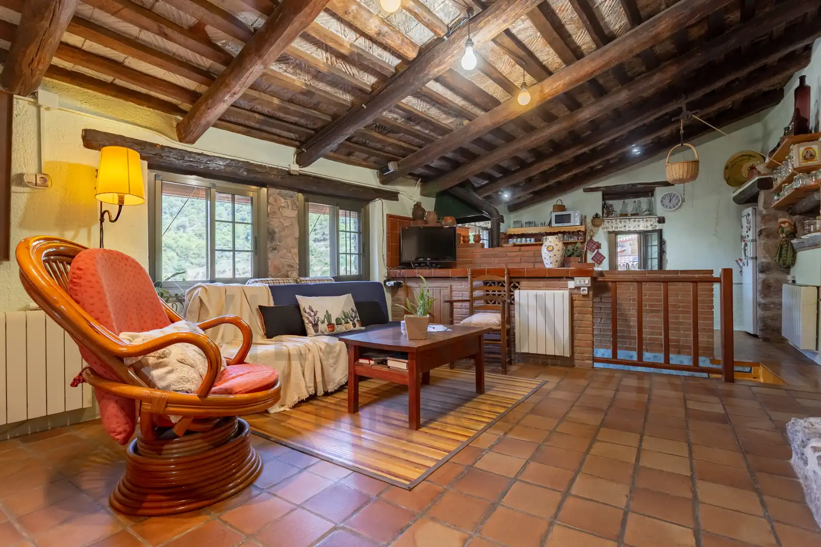 Sala de estar de Finca rústica en venta en Mont-ral con Calefacción