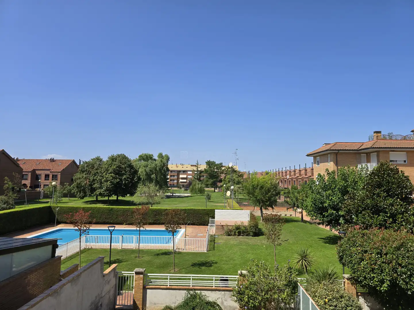 Garden of Flat for sale in  Logroño  with Heating, Private garden and Storage room