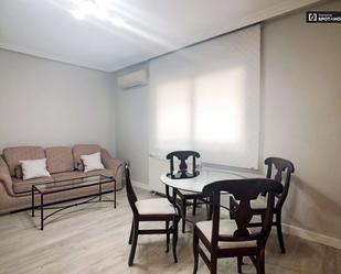 Living room of Apartment to share in  Madrid Capital  with Air Conditioner, Heating and Terrace