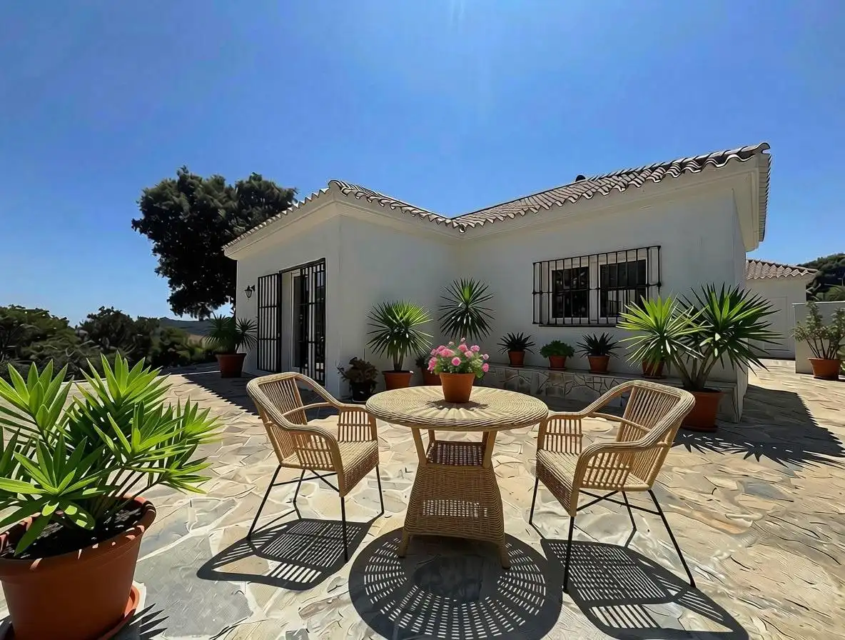 Terrassa de Casa o xalet en venda en Tarifa amb Jardí privat i Terrassa