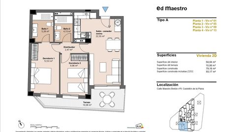 Foto 2 de Piso en venta en Avenida de Valencia - Avenida de Casalduch, Castellón de la Plana / Castelló de la Plana