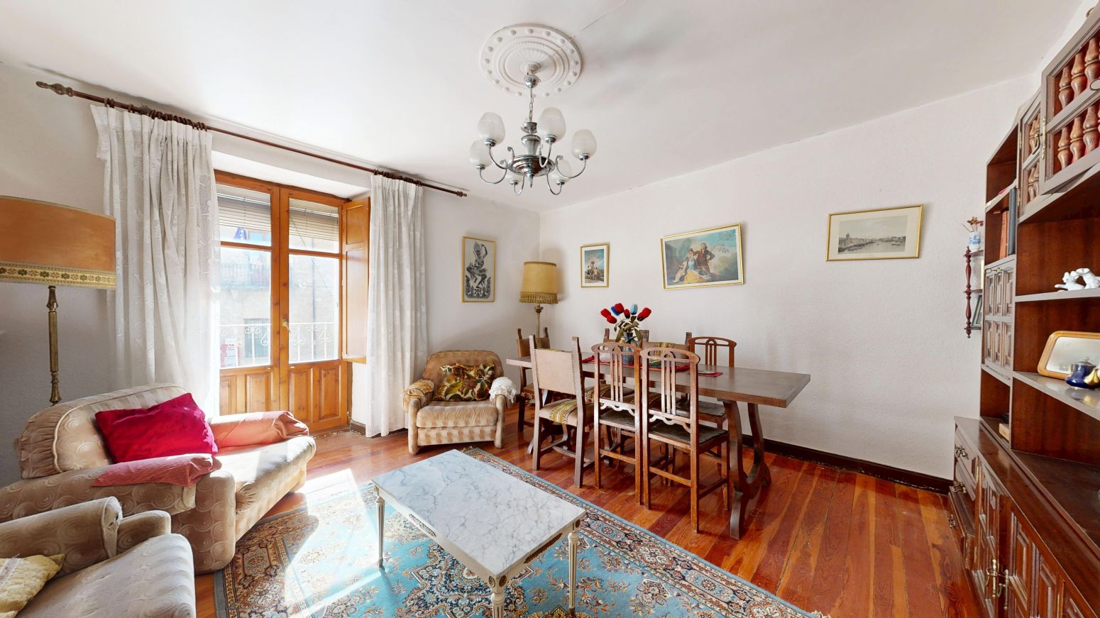 Comedor de Casa o chalet en venta en San Martín de Unx con Calefacción, Jardín privado y Parquet